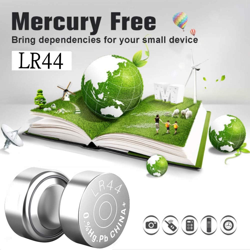 30-Pack LR44 AG13 357 A76 1.5V Button Coin Cell Battery