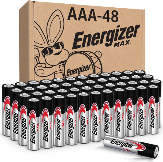 AAA Batteries 48 Count Triple a Max Alkaline Battery