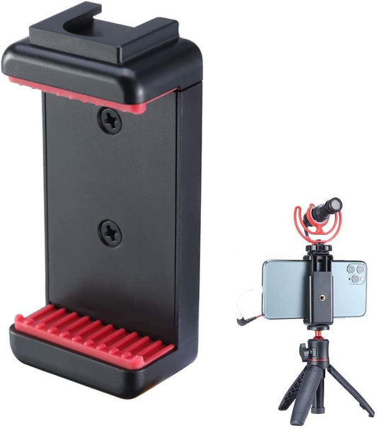 ST-07 Phone Tripod Mount with Cold Shoe for iPhone Samsung