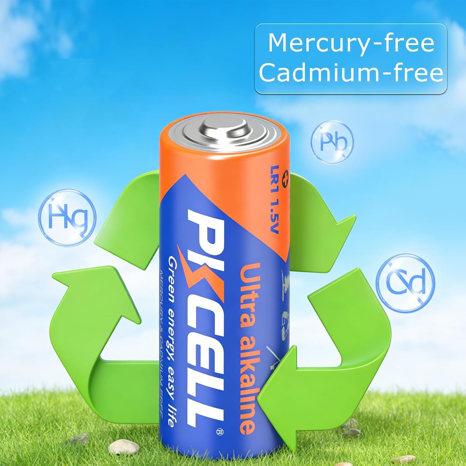 5-Pack LR1 N Size 1.5V Alkaline Battery MN9100 E90