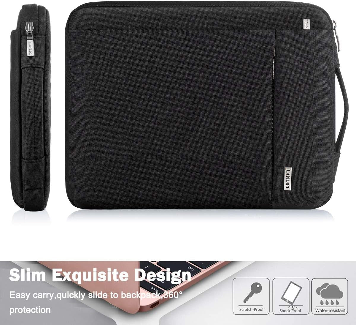 Slim 12-12.9 Laptop Sleeve for iPad Surface MacBook