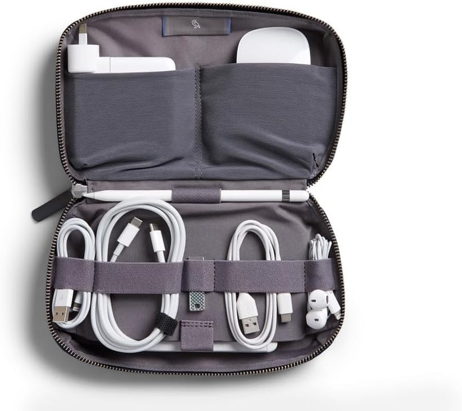 Tech Kit Accessories Organizer Pouch Zipper Case 