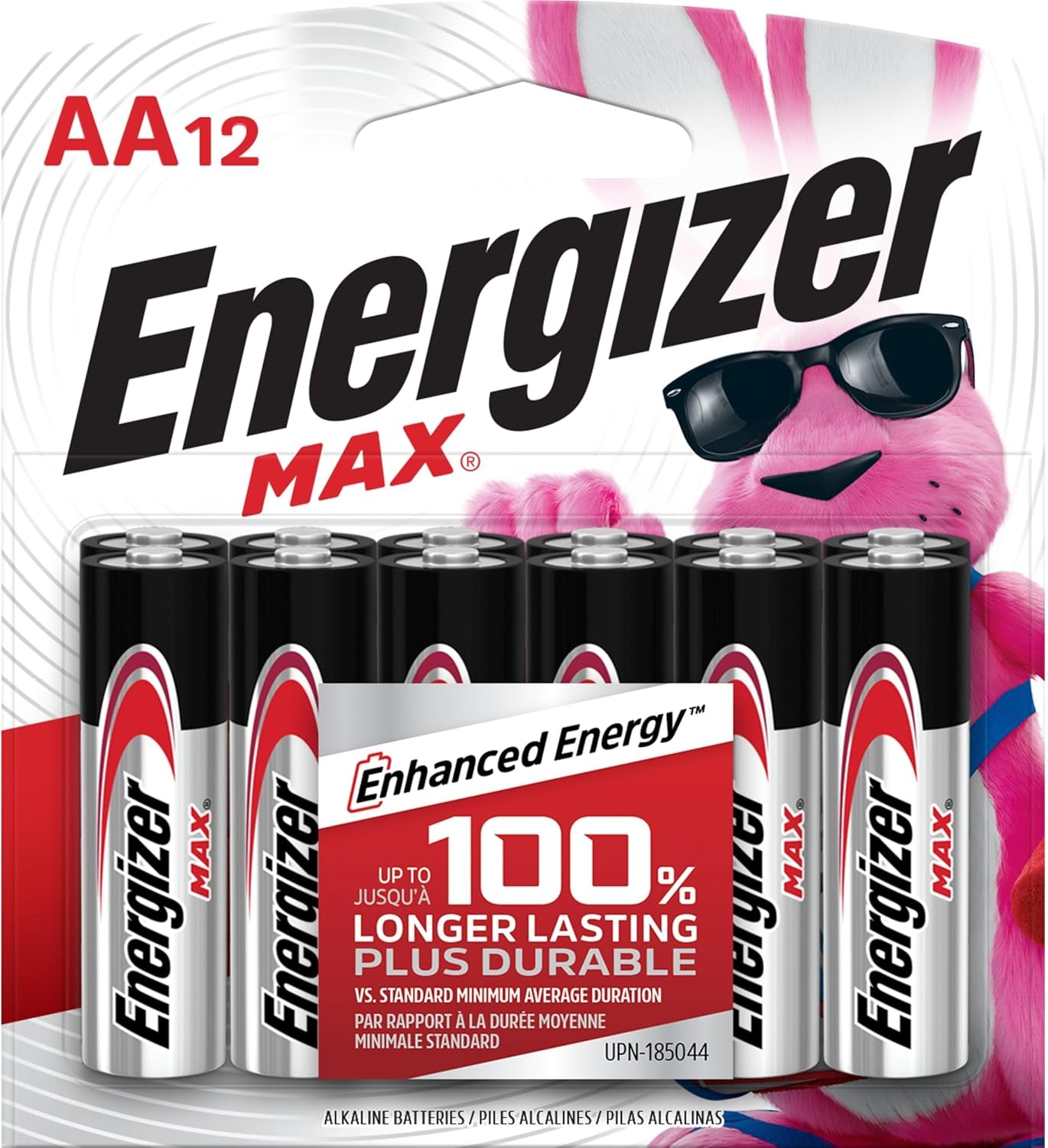 AA Batteries Max Double a Battery Alkaline 24 Count