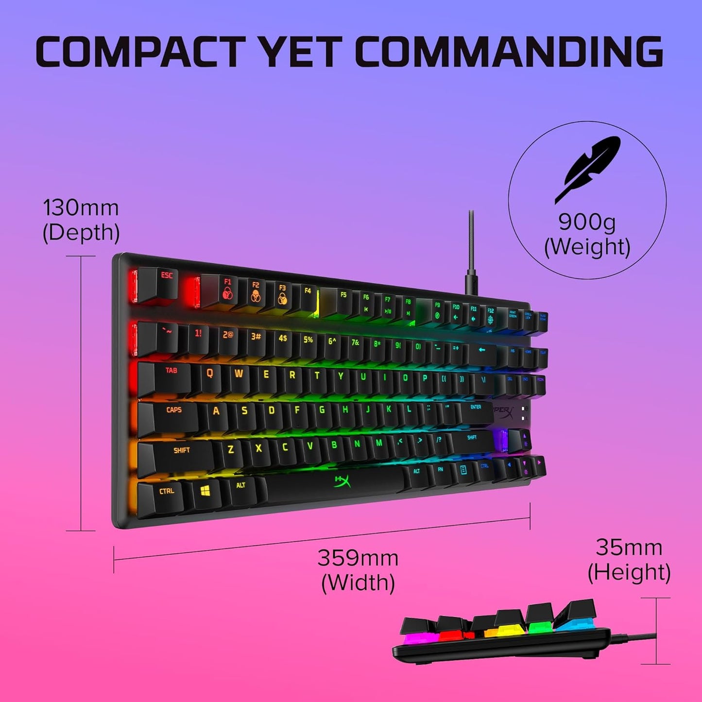 Alloy Origins Core RGB TKL Mechanical Gaming Keyboard